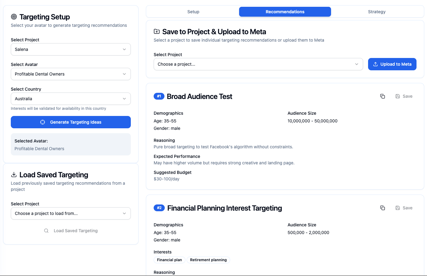 Meta Targeting Set Up AdSignals AI Powered by The BPM Method